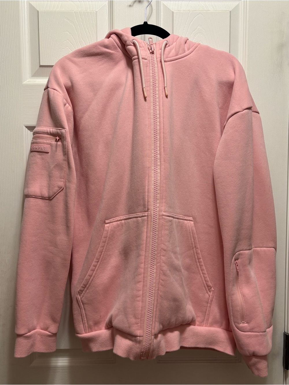 Comfrt Airplane Mode Travel Zip-Up Hoodie